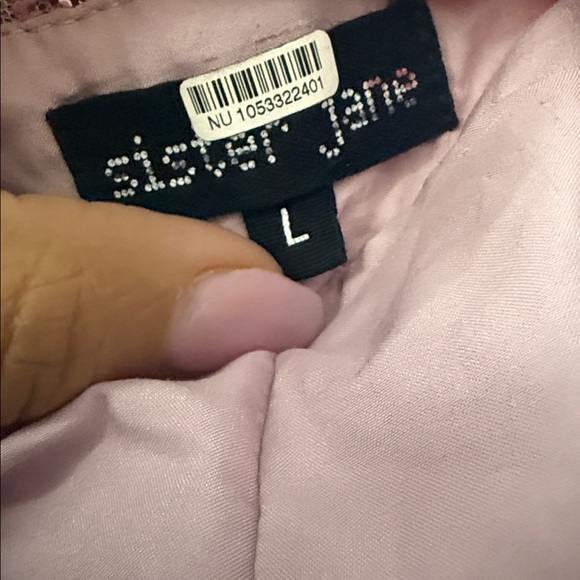 Sister Jane Recital Sequin Trousers Pink Size L Party, Holiday, Statement Pants - Picture 8 of 11